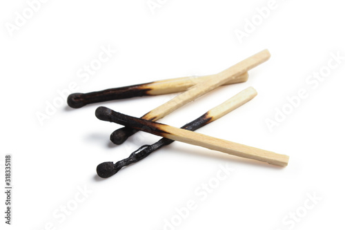 Konstfotografi Burned matches