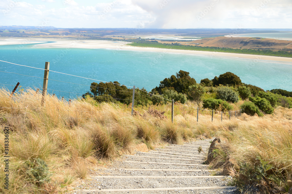 Fototapeta premium View from the The Nut, Stanley, Tasmania, Australia