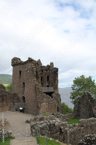 Burg Drumnadrochit am Loch Ness