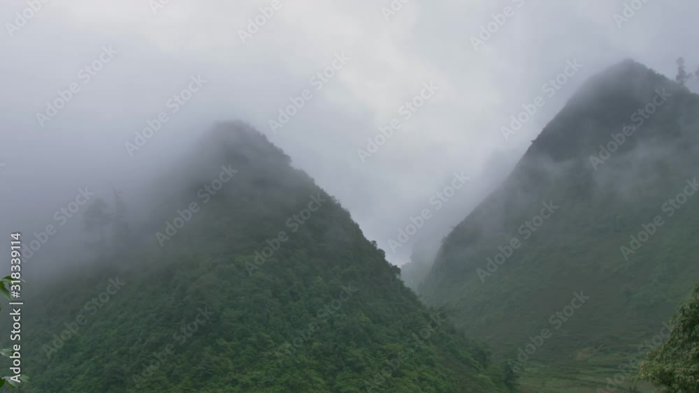 Mountains in Ha Giang province, Vietnam. Mountains in Ha Giang province, Vietnam.