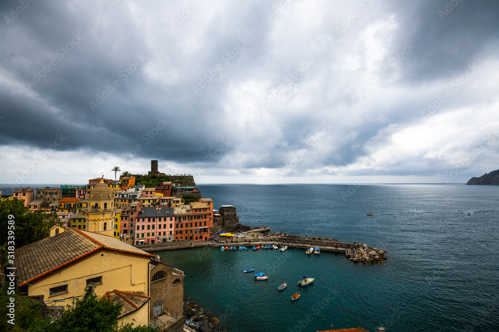view of the village of vernazza