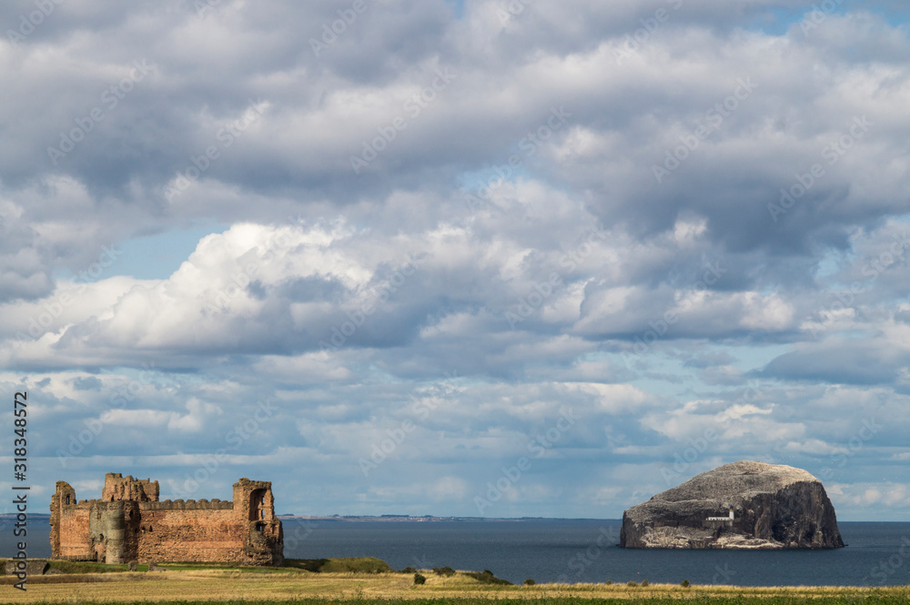 Bass Rock and Castle