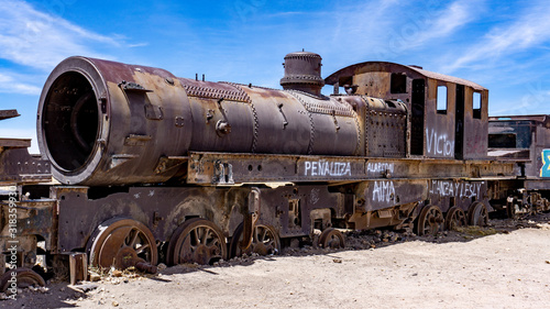 Train Engine Boneyard 