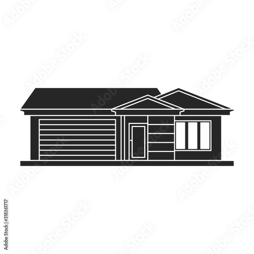 Building of apartment vector icon.Black,simple vector icon isolated on white background building of apartment.