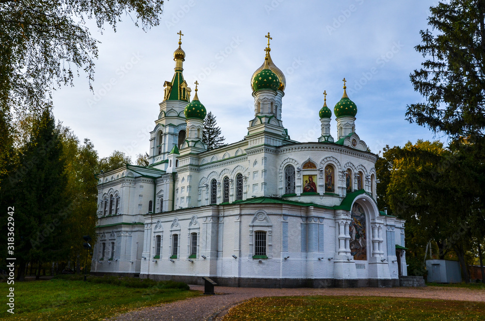 Saint Sampson Church in Poltava in place the Battle of Poltava, Ukraine