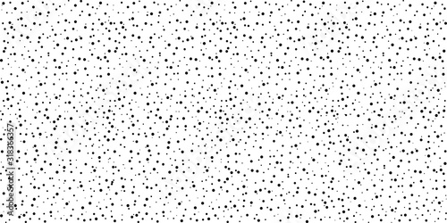 Background with black dots - stock vector