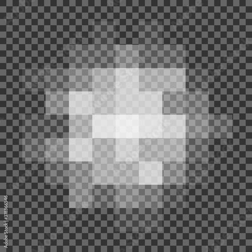 Pixel censored signs for design. Censorship rectangle texture. Black censor bar on a transparent background – vector photo