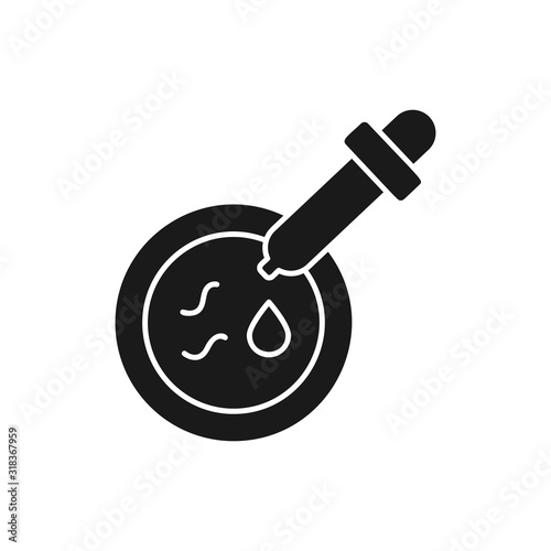 Pipette, hematology icon. Simple hematology icons for ui and ux, website or mobile application