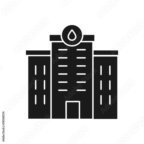 Hospital, hematology icon. Simple hematology icons for ui and ux, website or mobile application