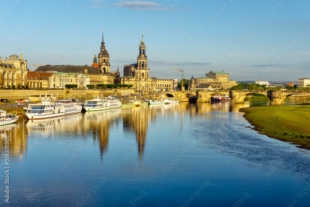 Obraz premium Panorama of Dresden