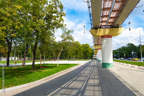 Elevated bridge in the city...