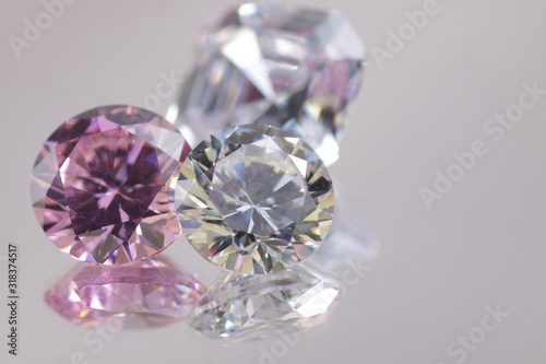 Beautiful color crystal zirconia diamond beads for jewelry