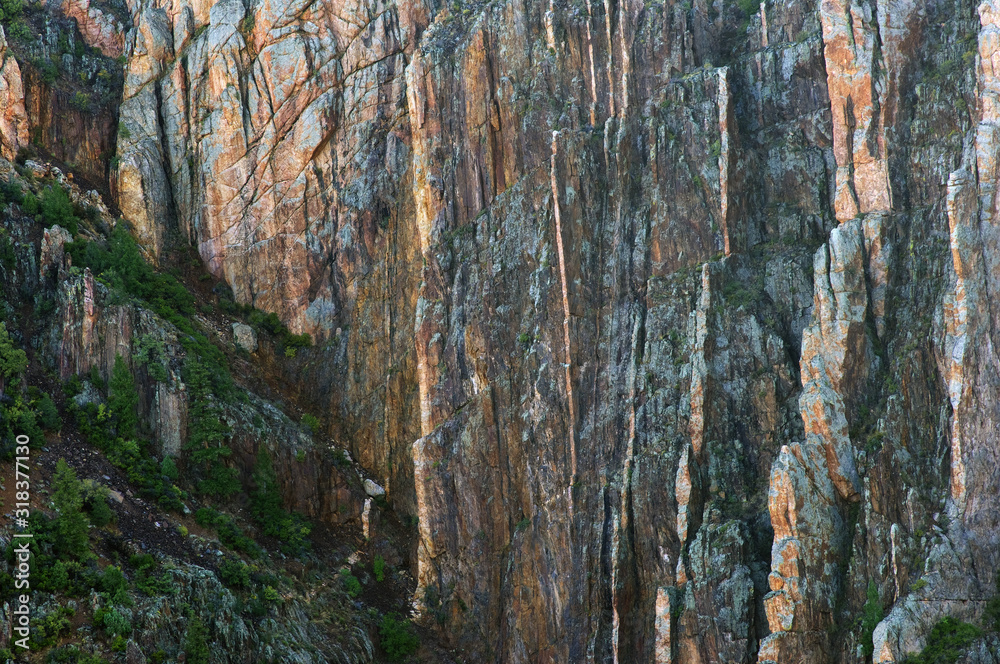 Fototapeta premium Landscape of cliff, Black Canyon of the Gunnison National Park, Colorado, USA
