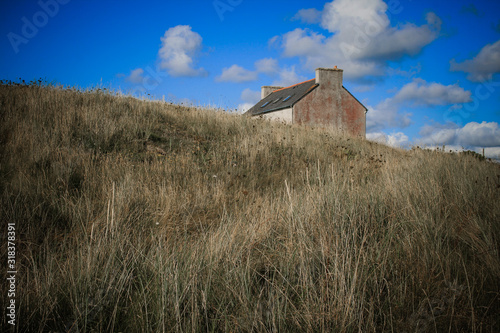 maison sur une colline