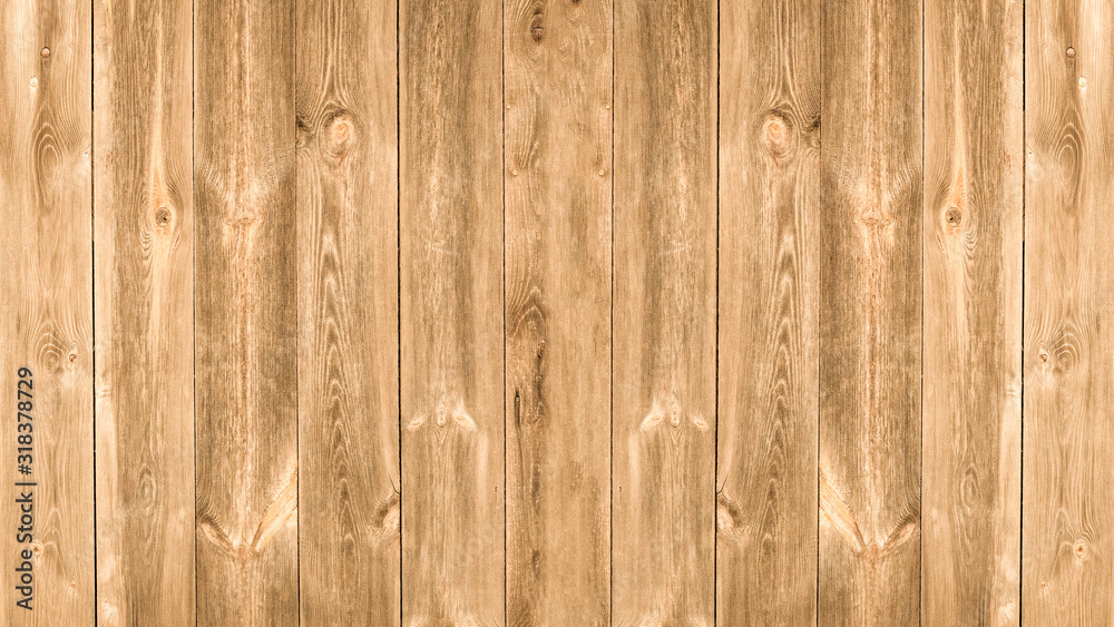 Naklejka premium old brown rustic dark grunge wooden texture - wood background banner