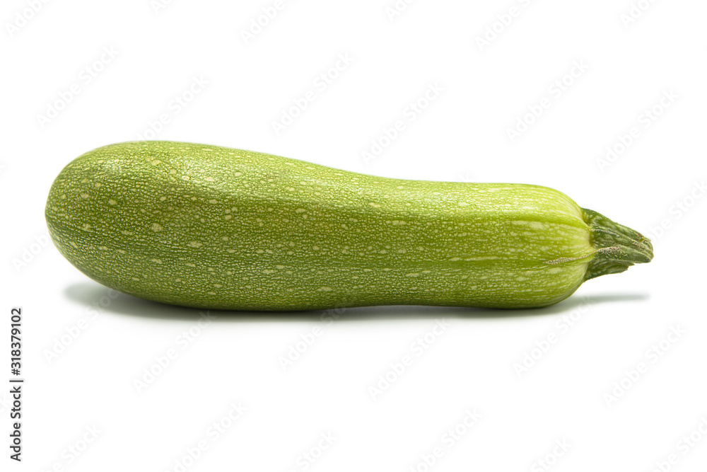 fresh organic zucchini isolated on a white background fresh organic zucchini isolated on a white background
