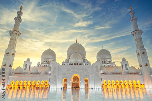 View of Sheikh Zayed Grand ...
