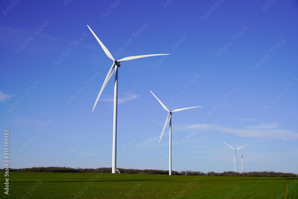wind turbine farm landscape summer wind turbine farm landscape summer