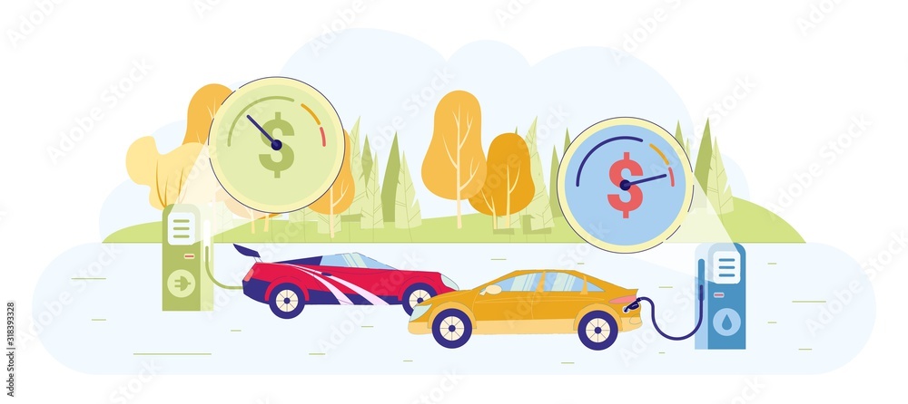 Comparison Price Maintaining different Cars Banner Comparison Price Maintaining different Cars Banner