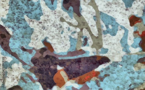 Abstract grunge dirty colors texture background. Old effect with scratches pattern.