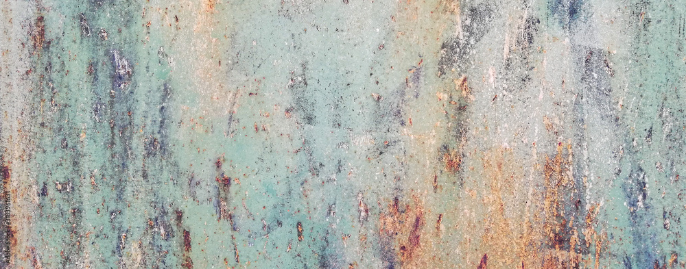 texture of rust on old metal surface background - obrazy, fototapety, plakaty 