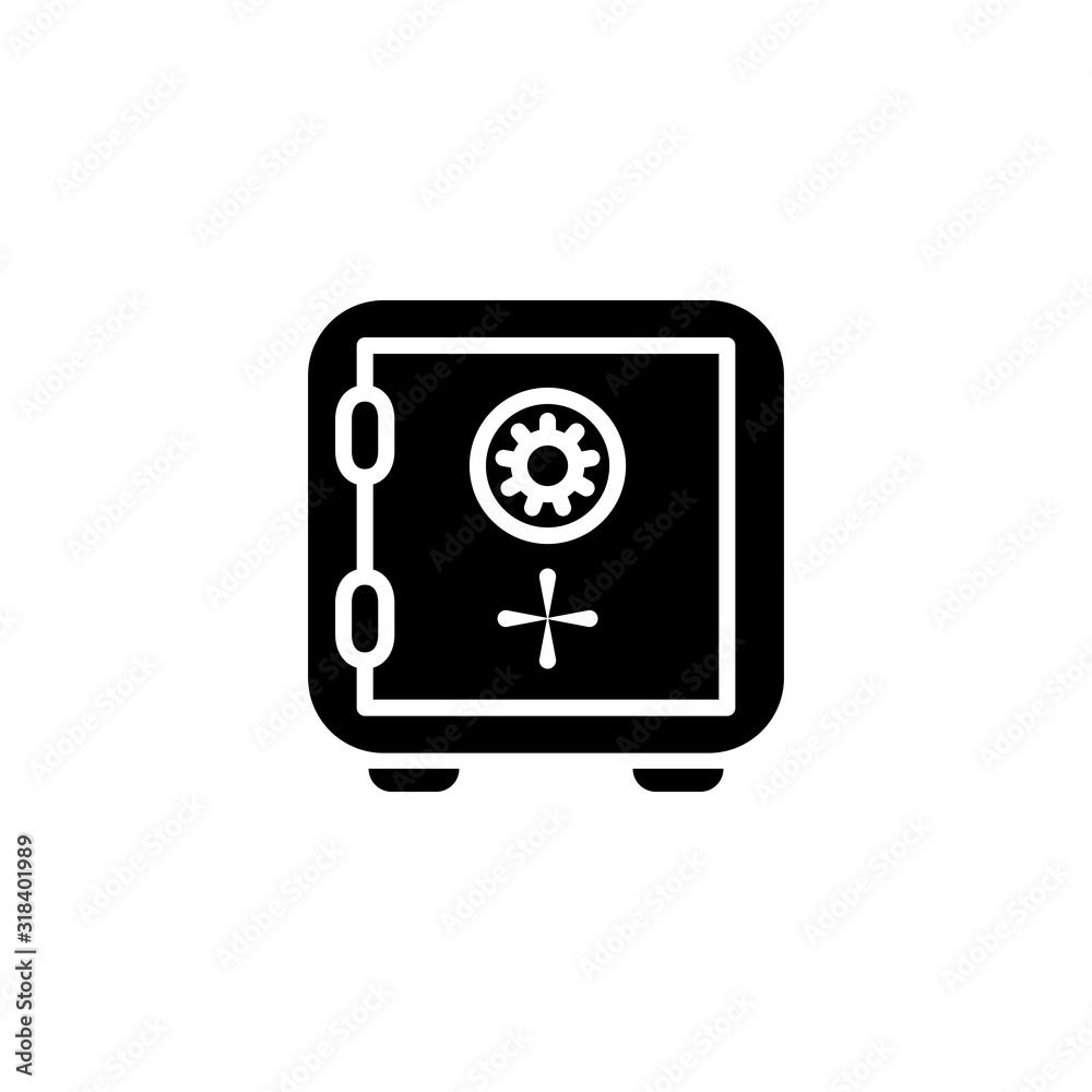 Safe box icon Safe box icon