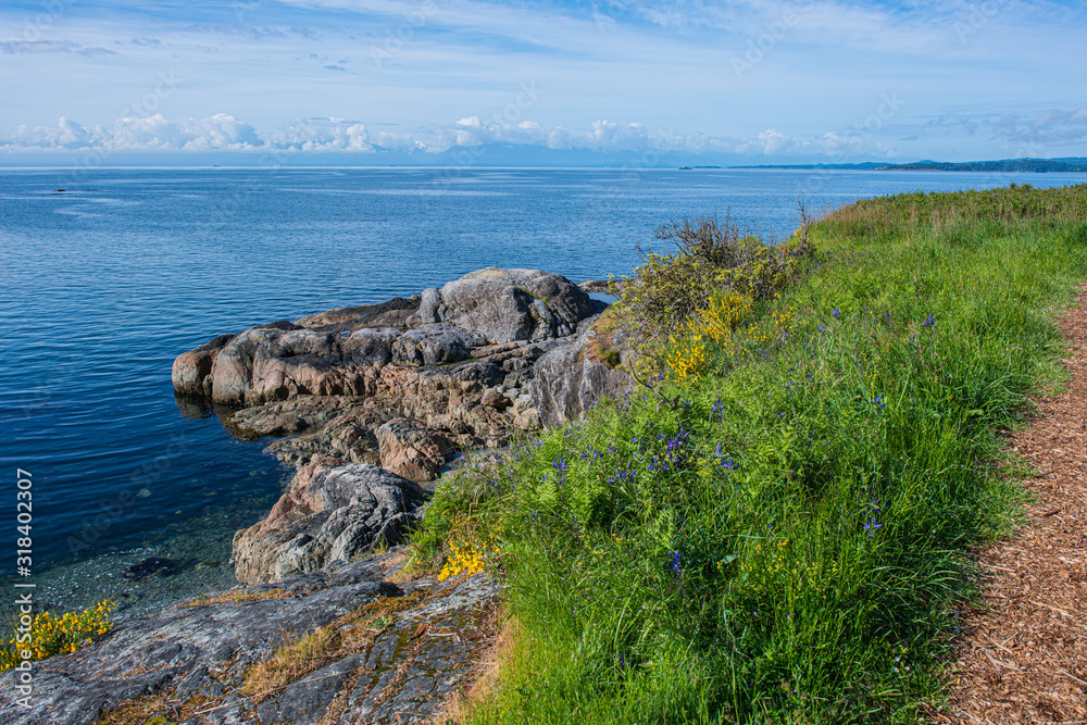 coast of the Juan de Fuca Strait