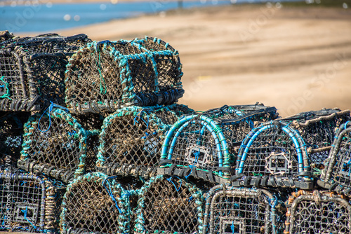 Crab and lobster pots photo
