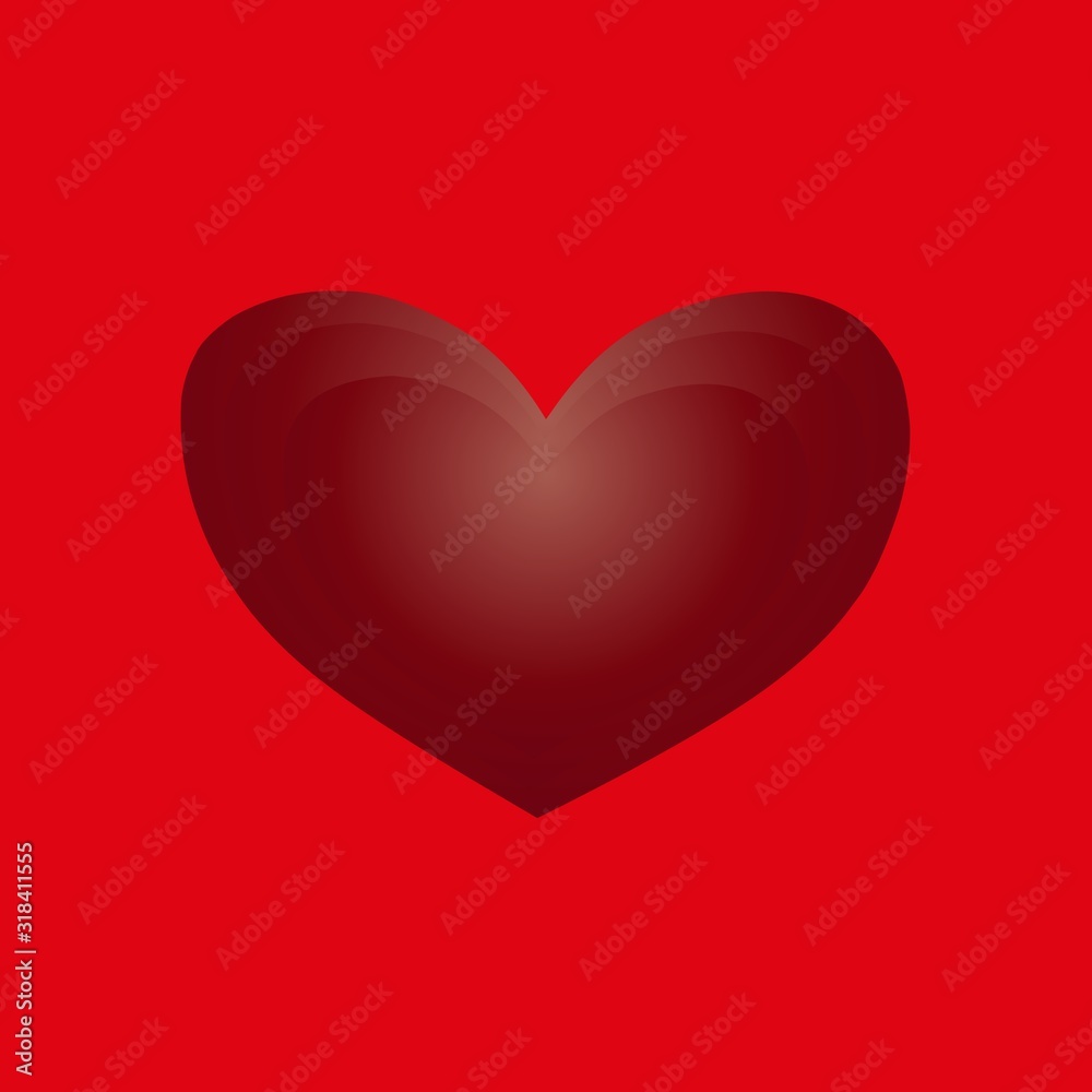 red heart on a black background red heart on a black background