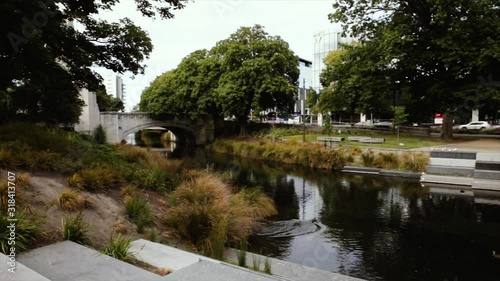 Avon River Christchurch City New Zealand. 