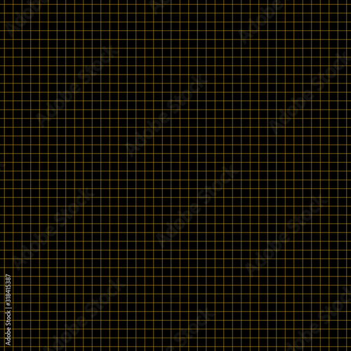 Geometric abstract pattern. Seamless horizontal and vertical vector background. Black and gold, yellow texture. Vector.
