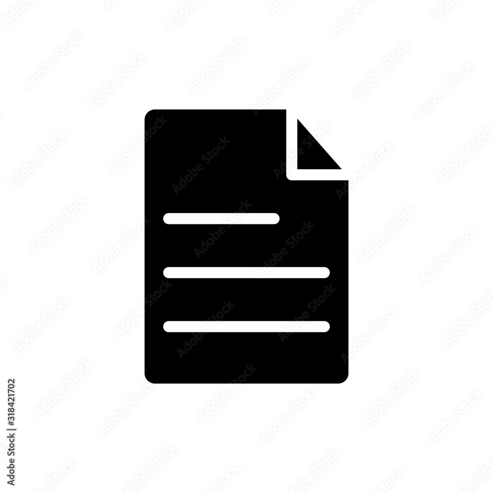 Document, extension, file, format, paper icon vector design templates Document, extension, file, format, paper icon vector design templates