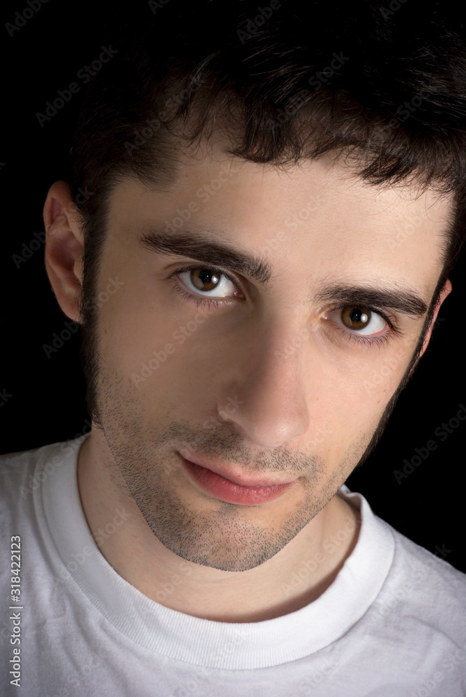 Obraz premium Attractive young caucasian man