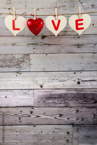 love textured valentine background