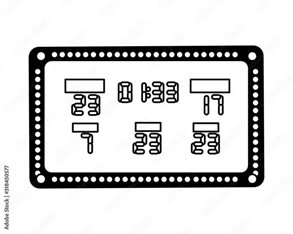 american football scoreboard , home and guest american football scoreboard , home and guest