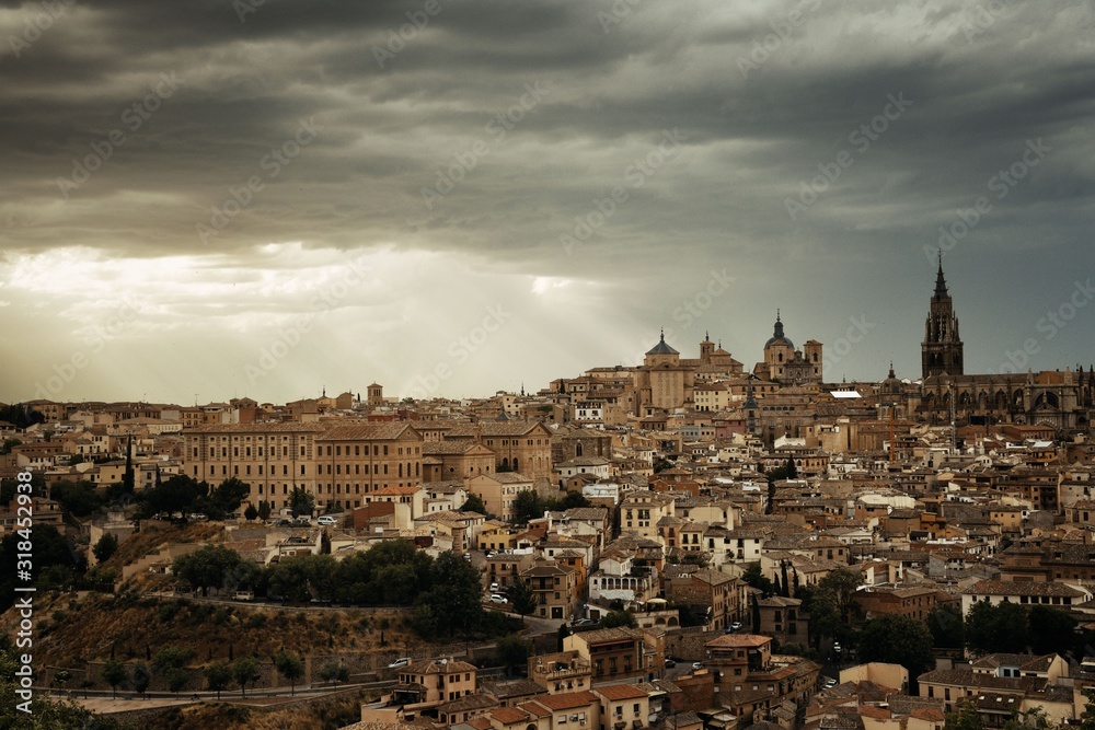 Fototapeta premium Toledo skyline