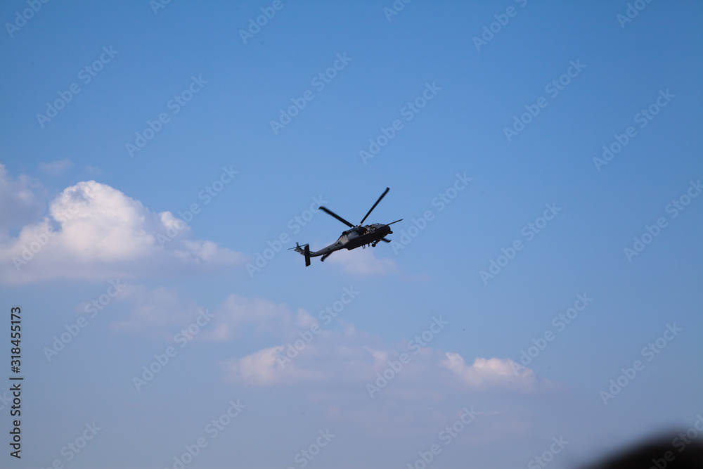 dynamic airshow by Helicopter dynamic airshow by Helicopter