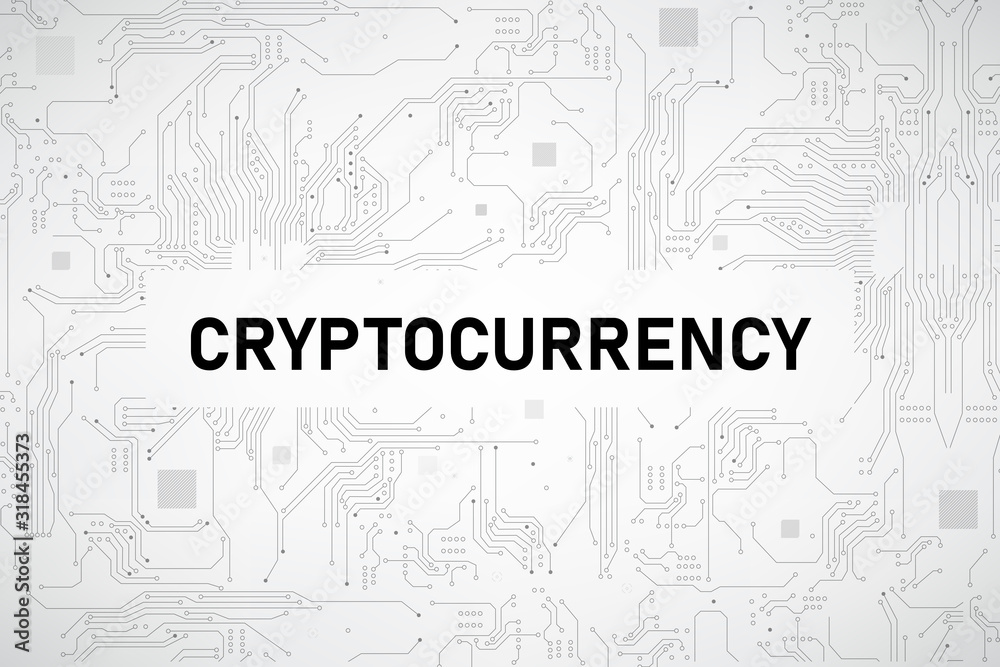CRYPTOCURRENCY Abstract background 001