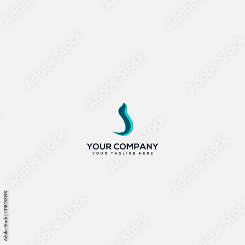 S letter logo, fur Seal Logo modern