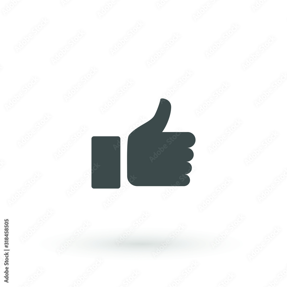 Thumb up icon graphic design. Hand thumb up icon ,like and dislike vector illustration. Thumb up icon graphic design. Hand thumb up icon ,like and dislike vector illustration.