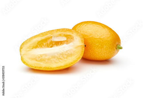 Kumquat Isolated on White Background