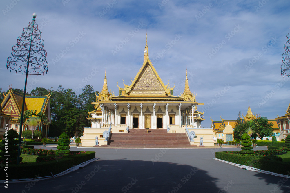 Naklejka premium Roayl Palace in Cambodia