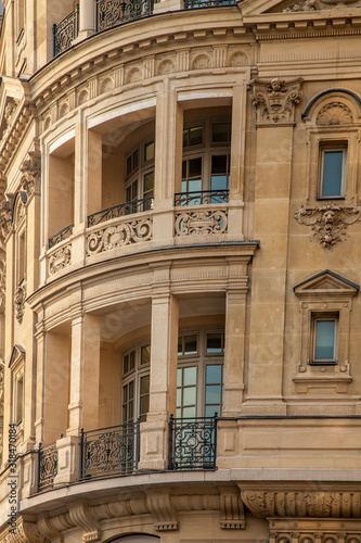 Facade in Paris France