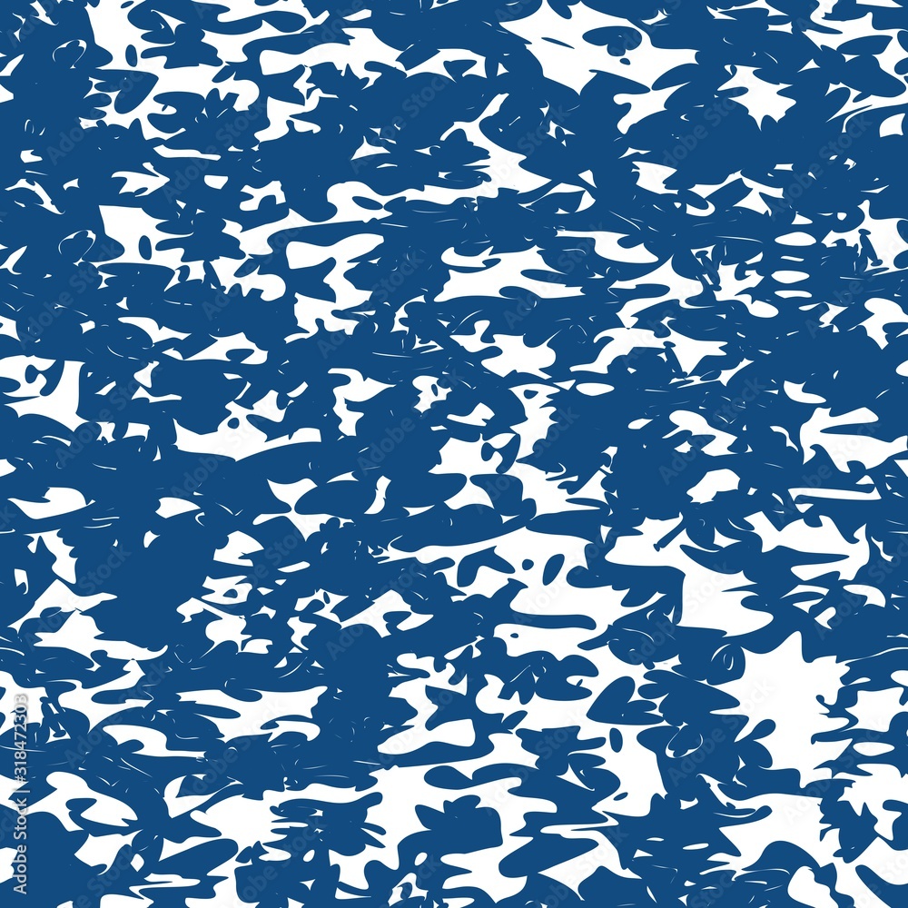 Fototapeta premium ABSTRACT BLUE BACKGROUND WITH SPOTS IN VECTOR