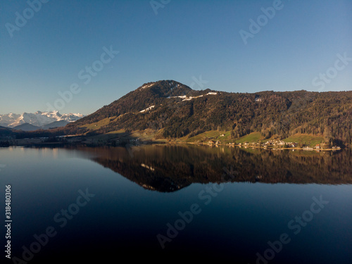 See bei Sonnenaufgang - Zentralschweiz © EinBlick