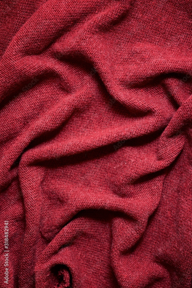 Close up of a fabric Close up of a fabric