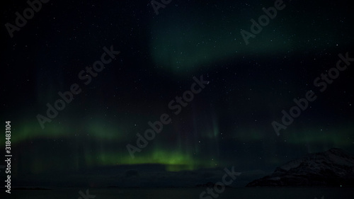 Polarlicht   ber Norwegen