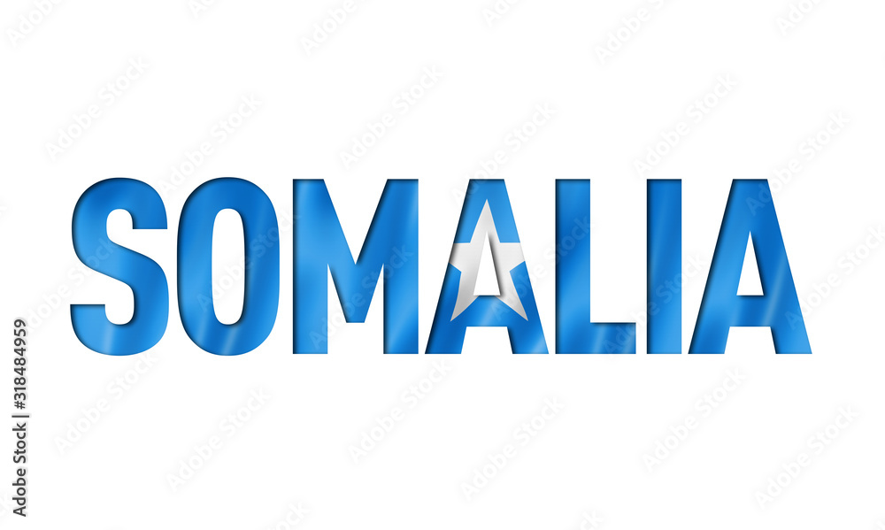 somalian flag text font