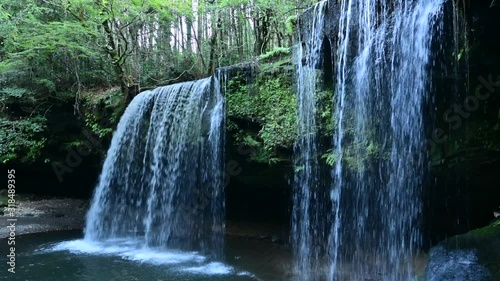 鍋ヶ滝（裏見の滝）の情景＠熊本