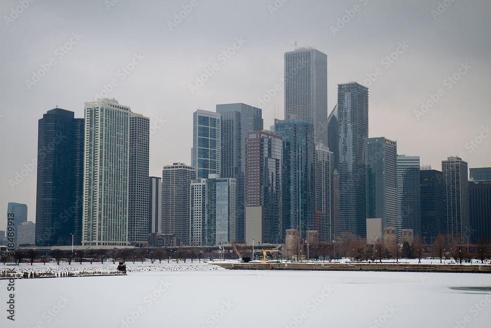 Fototapeta premium Chicago Skyline